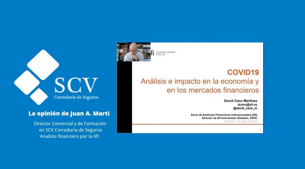 La opinión de Juan A. Marti análisis e impacto en la e y los mercados COVID19 050420