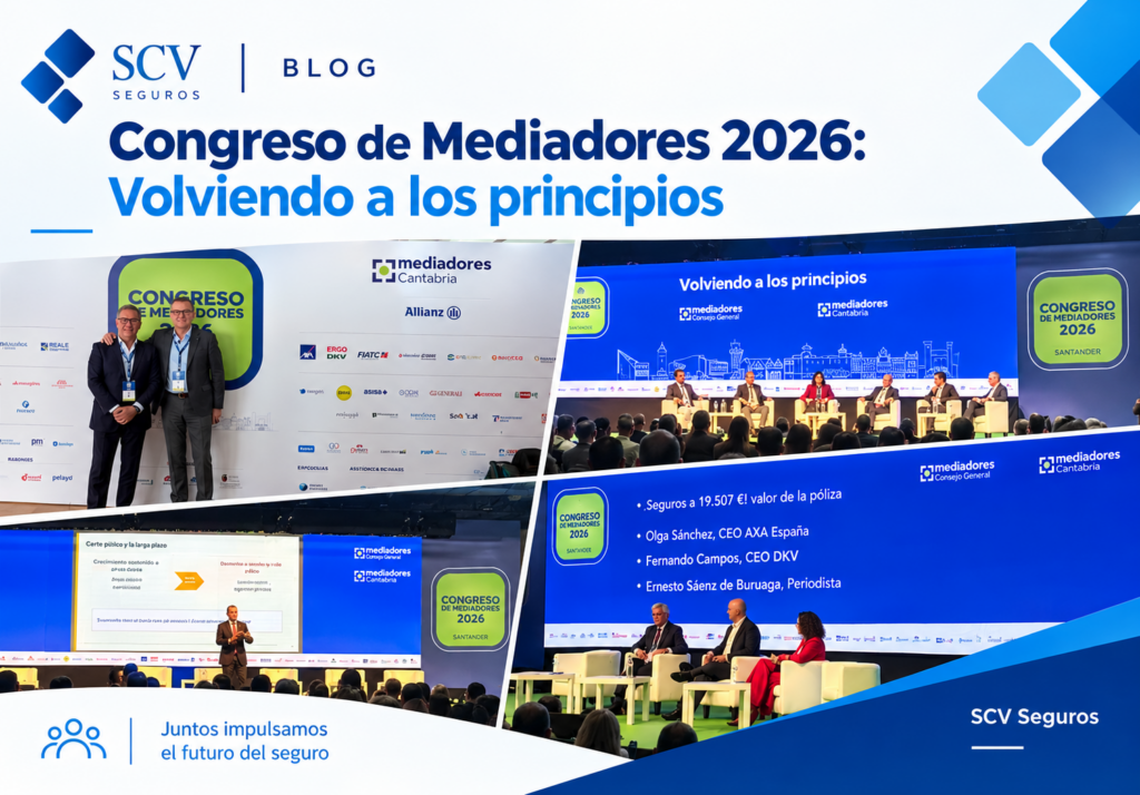 SCV Seguros en el Congreso de Mediadores 2026 5 y 6 de octubre